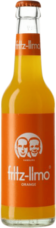 45,95 € Spedizione Gratuita | Scatola da 24 unità Bibite Fritz Haag Naranja Germania Bottiglia Terzo 33 cl