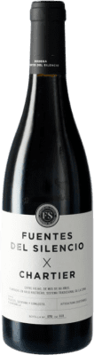 39,95 € Free Shipping | Red wine Fuentes del Silencio X Chartier I.G.P. Vino de la Tierra de Castilla y León Castilla la Mancha Spain Grenache, Mencía, Grenache Tintorera Bottle 75 cl