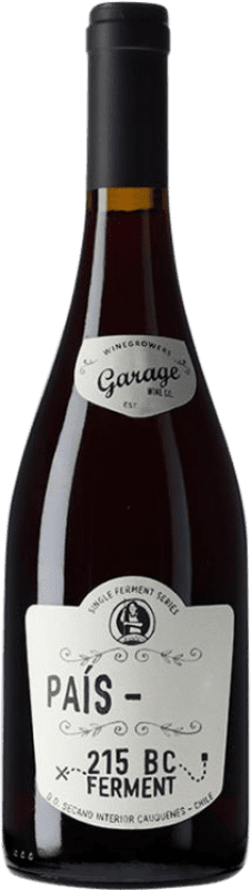 27,95 € Free Shipping | Red wine Garage Wine 215 BC Ferment I.G. Valle del Maule Maule Valley Chile Listán Black Bottle 75 cl