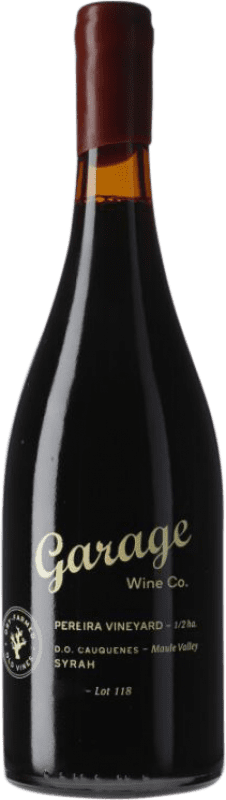51,95 € Envío gratis | Vino tinto Garage Wine Truquilemu Vineyard I.G. Valle del Maule Valle del Maule Chile Cariñena Botella 75 cl