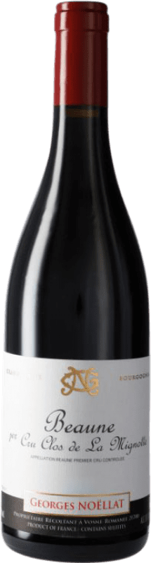 158,95 € Envío gratis | Vino tinto Domaine Georges Noëllat Clos la Mignotte Premier Cru A.O.C. Beaune Borgoña Francia Pinot Negro Botella 75 cl