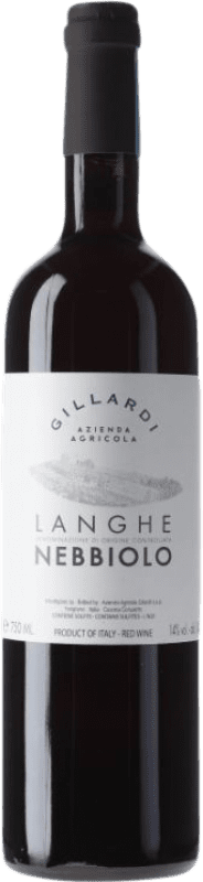 23,95 € Envio grátis | Vinho Tinto Gillardi D.O.C. Langhe Piemonte Itália Nebbiolo 75 cl
