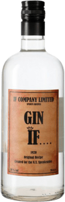18,95 € Envio grátis | Gin If. London Gin Catalunha Espanha Garrafa 70 cl