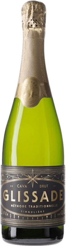 14,95 € Envoi gratuit | Vin Mousseux Blanc Glissade Brut D.O. Cava Catalogne Espagne Macabeo — Macabeu, Xarel·lo, Parellada Bouteille 75 cl
