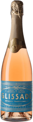 19,95 € 送料無料 | ロゼのスパークリングワイン Glissade Brut Nature — ブリュット・ナチュール Rosé — ロゼ D.O. Cava カタロニア スペイン Garnacha — グルナッシュ, Monastrell — モナストレル, Trepat — トレパット 75 cl