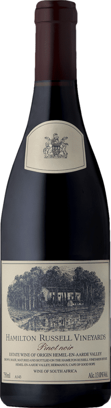 59,95 € 免费送货 | 红葡萄酒 Hamilton Russell I.G. Hemel-en-Aarde Ridge 南非 Pinot Noir — 黑皮诺 75 cl