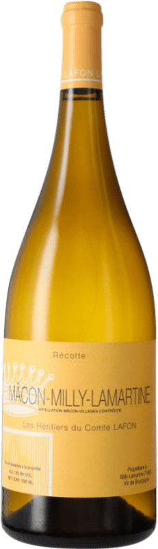 63,95 € Envoi gratuit | Vin Blanc Les Héritiers du Comte Lafon A.O.C. Mâcon-Milly-Lamartine Bourgogne France Chardonnay Bouteille Magnum 1,5 L