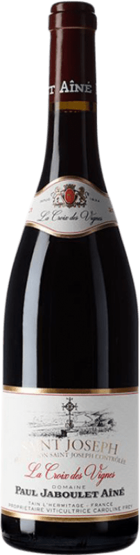 58,95 € 免费送货 | 红酒 Paul Jaboulet Aîné Aîné Croix des Vignes A.O.C. Saint-Joseph 罗纳 法国 Syrah 瓶子 75 cl