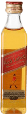 Whiskey Blended 12 Einheiten Box Johnnie Walker Red Label 5 cl