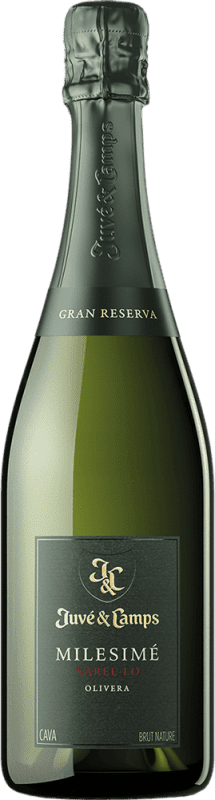 35,95 € Envio grátis | Espumante Branco Juvé y Camps Brut — Bruto Millésimé Grande Reserva D.O. Cava Catalunha Espanha Xarel·lo Garrafa 75 cl