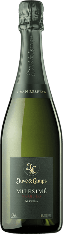 36,95 € Kostenloser Versand | Weißer Sekt Juvé y Camps Millésimé Brut Große Reserve D.O. Cava Katalonien Spanien Xarel·lo Flasche 75 cl