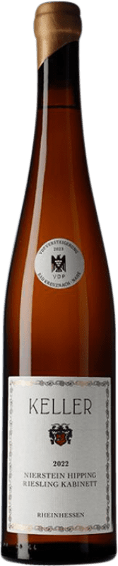 666,95 € Envío gratis | Vino blanco Weingut Keller Nierstein Hipping Kabinett Auction Q.b.A. Rheinhessen Rheinhessen Alemania Botella 75 cl