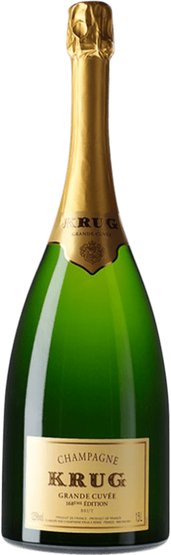 754,95 € Envoi gratuit | Vin Mousseux Blanc Krug 168ème Brut Grande Cuvée, Édition Limitée A.O.C. Champagne Champagne France Bouteille Magnum 1,5 L