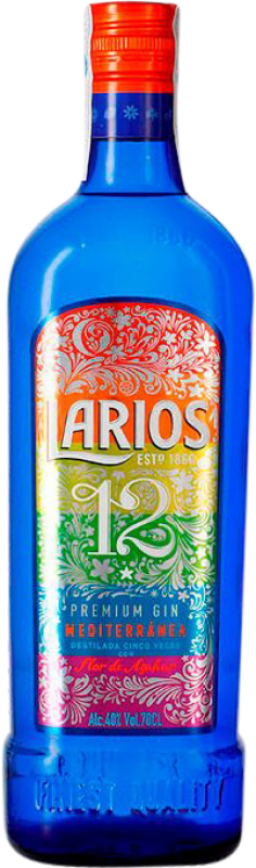 19,95 € Envio grátis | Gin Larios 12 Gay Parade Andaluzia Espanha Garrafa 70 cl