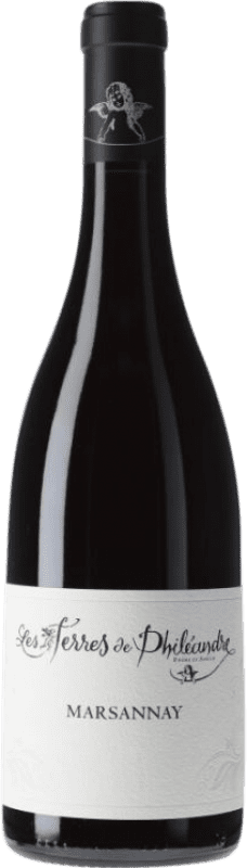 44,95 € Free Shipping | Red wine Les Terres de Philéandre Rouge A.O.C. Marsannay Burgundy France Pinot Black Bottle 75 cl