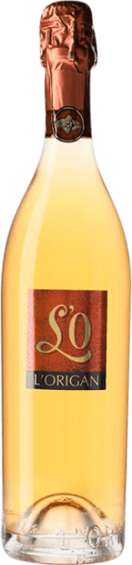 33,95 € Envio grátis | Espumante rosé L'Origan L'O Rosé Edición 5 Brut Nature D.O. Cava Catalunha Espanha Pinot Preto, Chardonnay Garrafa 75 cl