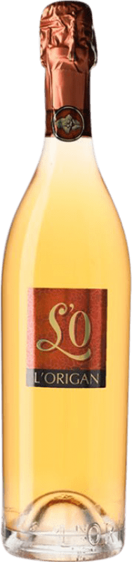 34,95 € Kostenloser Versand | Rosé Sekt L'Origan L'O Rosé Edición 5 Brut Natur D.O. Cava Katalonien Spanien Spätburgunder, Chardonnay Flasche 75 cl