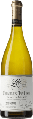 159,95 € Бесплатная доставка | Белое вино Lucien Le Moine Mont de Milieu Premier Cru A.O.C. Chablis Бургундия Франция Chardonnay бутылка 75 cl