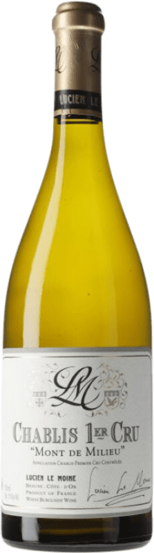 137,95 € Envoi gratuit | Vin Blanc Lucien Le Moine Mont de Milieu 1er Premier Cru A.O.C. Chablis Bourgogne France Chardonnay Bouteille 75 cl