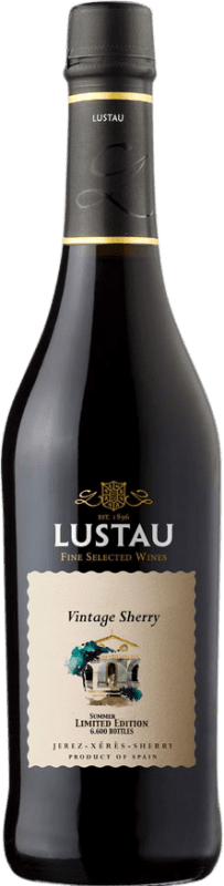 32,95 € Free Shipping | Fortified wine Lustau Vintage Sherry Limited Edition D.O. Jerez-Xérès-Sherry Andalusia Spain Palomino Fino Medium Bottle 50 cl