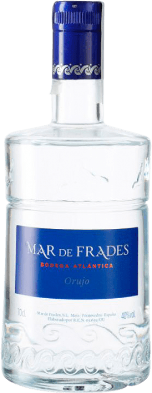 23,95 € Envio grátis | Aguardente Orujo Mar de Frades Blanco Galiza Espanha Garrafa 70 cl