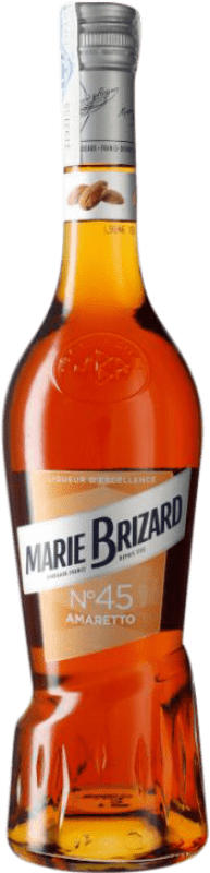 15,95 € Envio grátis | Amaretto Marie Brizard França Garrafa 70 cl