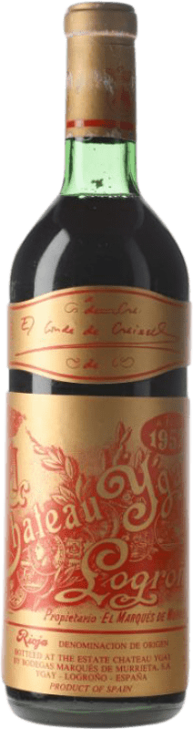 1 375,95 € Spedizione Gratuita | Vino rosso Marqués de Murrieta Castillo Ygay Gran Riserva 1952 D.O.Ca. Rioja La Rioja Spagna Tempranillo, Grenache, Graciano, Mazuelo Bottiglia 75 cl