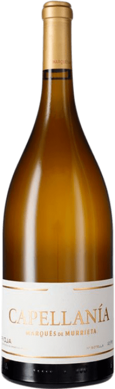 139,95 € Envio grátis | Vinho branco Marqués de Murrieta Capellanía Reserva D.O.Ca. Rioja La Rioja Espanha Viura Garrafa Magnum 1,5 L