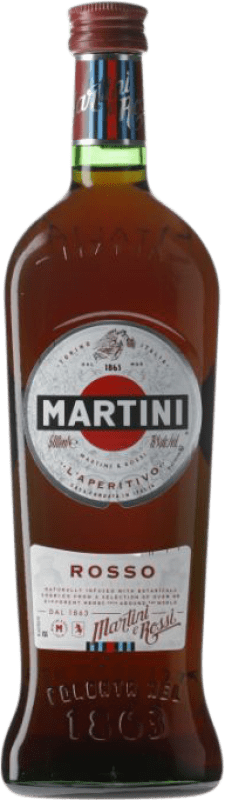 7,95 € Envio grátis | Vermute Martini Rosso Itália Garrafa Medium 50 cl