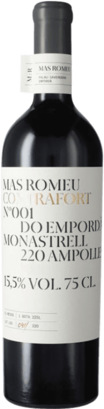 34,95 € Envoi gratuit | Vin Rouge Mas Romeu Contrafort 001 D.O. Empordà Catalogne Espagne Monastrell 75 cl