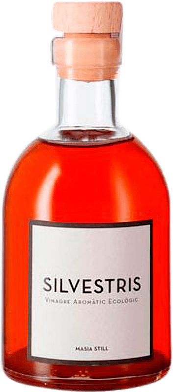 19,95 € Envio grátis | Vinagre Masia Still Silvestris Ecológico Espanha Garrafa Pequena 25 cl