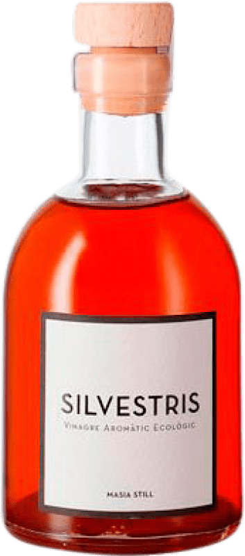 16,95 € Envio grátis | Vinagre Masia Still Silvestris Espanha Eco — Biológico Garrafinha 25 cl
