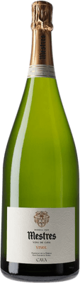 67,95 € Envio grátis | Espumante branco Mestres Visol Brut Nature Grande Reserva D.O. Cava Catalunha Espanha Garrafa Magnum 1,5 L