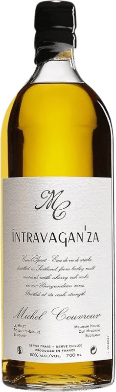 93,95 € Envío gratis | Whisky Single Malt Michel Couvreur Intravaganza Crianza Francia Botella 70 cl