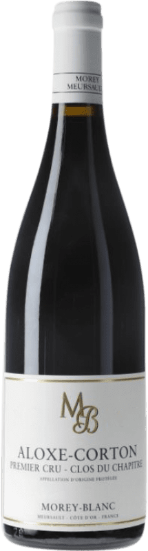 111,95 € 免费送货 | 红酒 Marc Morey Aloxe Clos du Chapitre Premier Cru A.O.C. Corton 勃艮第 法国 Pinot Black 瓶子 75 cl