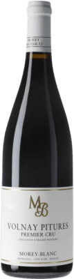 119,95 € 免费送货 | 红酒 Morey-Blanc Pitures Premier Cru A.O.C. Volnay 勃艮第 法国 Pinot Black 瓶子 75 cl