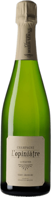 129,95 € Бесплатная доставка | Белое игристое Mouzon Leroux L'Opiniâtre A.O.C. Champagne шампанское Франция бутылка 75 cl