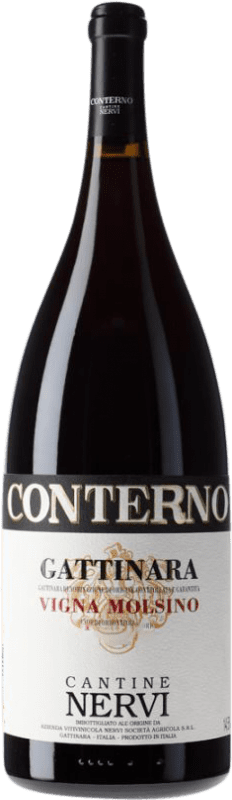 458,95 € Бесплатная доставка | Красное вино Cantina Nervi Conterno Gattinara Vigna Molsino I.G.T. Grappa Piemontese Пьемонте Италия Nebbiolo — Неббиоло Бутылка Магнум 1,5 L