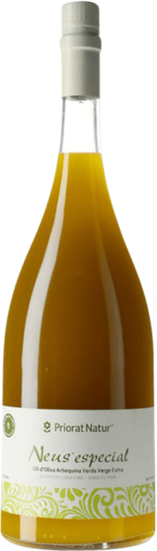 76,95 € Envío gratis | Aceite de Oliva Neus. Primera Prensada Especial España Arbequina Botella Especial 1,5 L