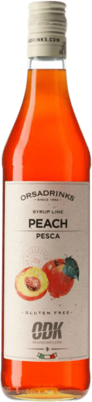 19,95 € Spedizione Gratuita | Sciroppo per Cocktail Orsa ODK Italia 75 cl Peach — Pesca Senza Alcol