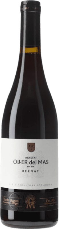 23,95 € Kostenloser Versand | Rotwein Oller del Mas Bernat Oller Negre D.O. Pla de Bages Katalonien Spanien Merlot, Syrah, Picapoll Schwarz, Picapoll Flasche 75 cl