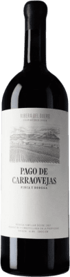 257,95 € Бесплатная доставка | Красное вино Pago de Carraovejas D.O. Ribera del Duero Кастилья-Ла-Манча Испания Tempranillo — Темпранильо, Merlot — Мерло, Cabernet Sauvignon — Каберне Совиньон Бутылка Иеробоам Двойной Магнум 3 L