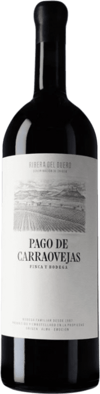 369,95 € 送料無料 | 赤ワイン Pago de Carraovejas D.O. Ribera del Duero カスティーリャ・ラ・マンチャ スペイン Tempranillo — テンプラニーリョ, Merlot — メルロー, Cabernet Sauvignon — カベルネ・ソーヴィニヨン ジェロボアム・ダブルマグナムボトル 3 L