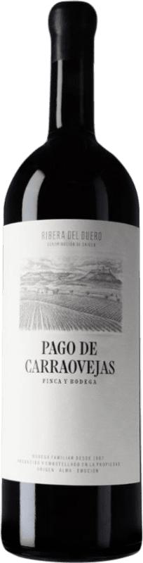 373,95 € 免费送货 | 红酒 Pago de Carraovejas D.O. Ribera del Duero 卡斯蒂利亚 - 拉曼恰 西班牙 Tempranillo, Merlot, Cabernet Sauvignon 瓶子 Jéroboam-双Magnum 3 L