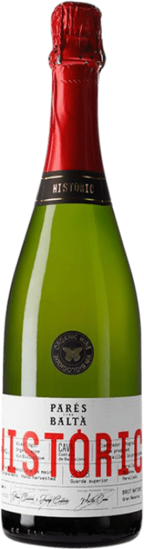 21,95 € 送料無料 | 白スパークリングワイン Parés Baltà Històric ブルットの自然 グランド・リザーブ D.O. Cava カタロニア スペイン ボトル 75 cl