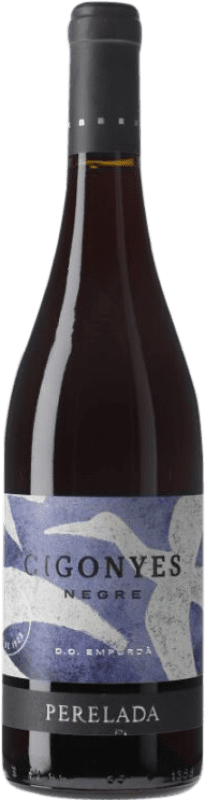 10,95 € Spedizione Gratuita | Vino rosso Perelada Cigonyes Negre D.O. Empordà Catalogna Spagna Bottiglia 75 cl
