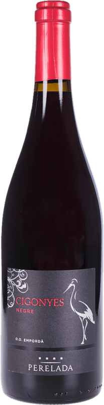 12,95 € Kostenloser Versand | Rotwein Perelada Cigonyes Negre D.O. Empordà Katalonien Spanien Flasche 75 cl