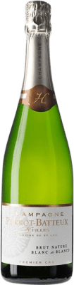 66,95 € 送料無料 | 白スパークリングワイン Perrot Batteux Blanc de Blancs Premier Cru ブルットの自然 A.O.C. Champagne シャンパン フランス Chardonnay ボトル 75 cl