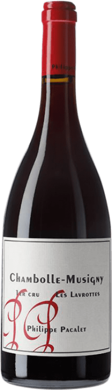 353,95 € Envío gratis | Vino Tinto Philippe Pacalet Les Lavrottes 1er Premier Cru A.O.C. Chambolle-Musigny Borgoña Francia Pinot Negro Botella 75 cl