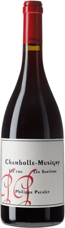 429,95 € Envío gratis | Vino Tinto Philippe Pacalet Les Sentiers 1er Premier Cru A.O.C. Chambolle-Musigny Borgoña Francia Pinot Negro Botella 75 cl